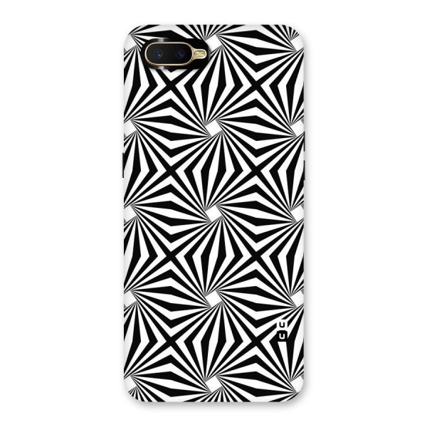 Monochromatic Swirls Back Case for Oppo K1