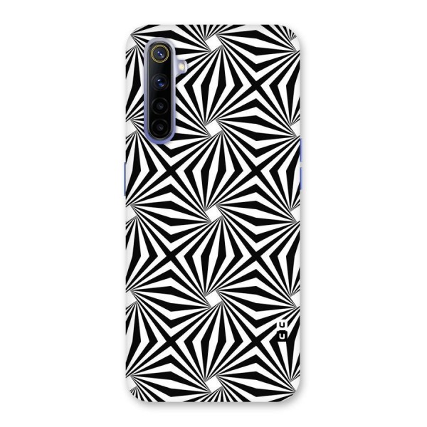 Monochromatic Swirls Back Case for Realme 6