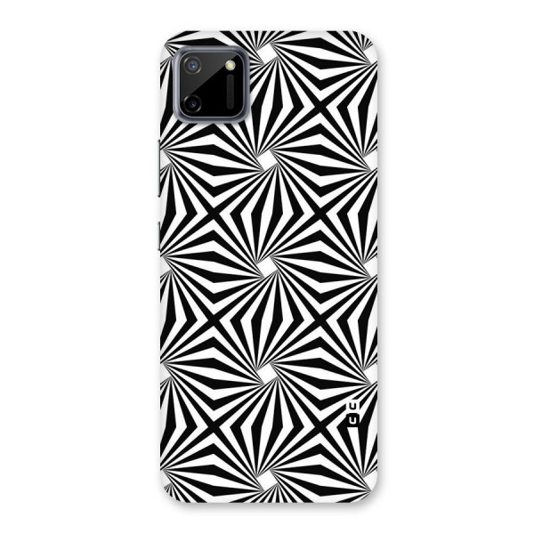 Monochromatic Swirls Back Case for Realme C11