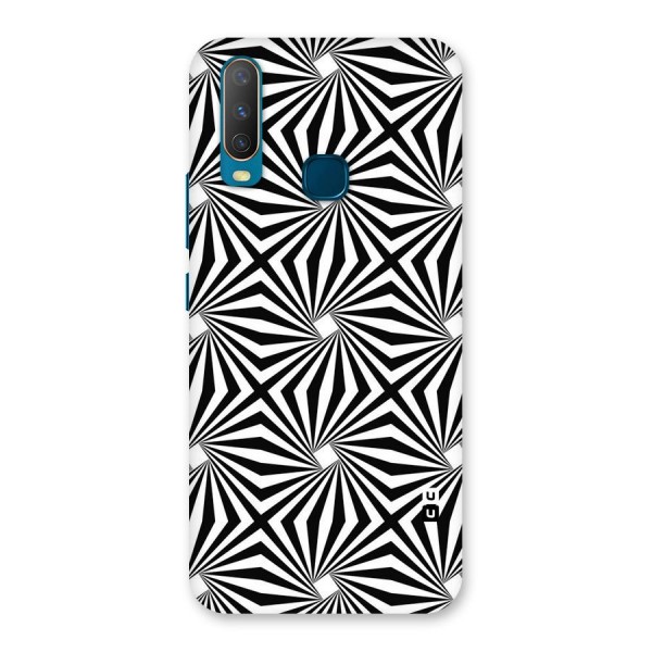 Monochromatic Swirls Back Case for Vivo U10