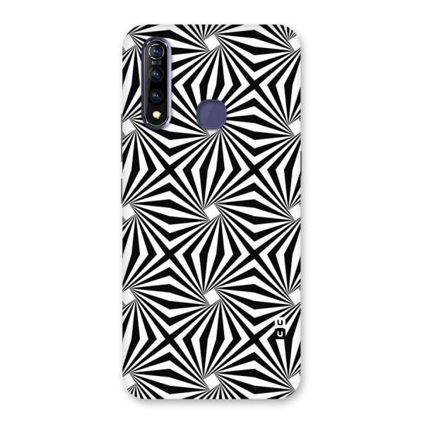 Monochromatic Swirls Back Case for Vivo Z1 Pro