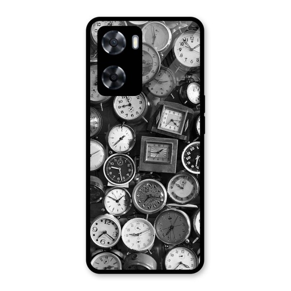 Monochrome Collection Glass Back Case for Oppo A57 2022