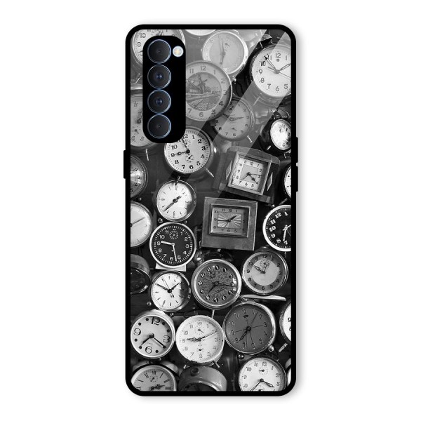 Monochrome Collection Glass Back Case for Oppo Reno4 Pro