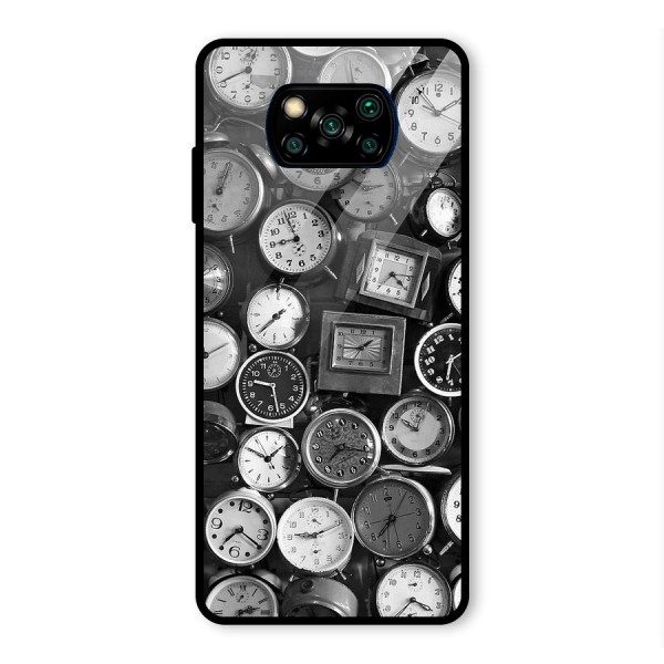 Monochrome Collection Glass Back Case for Poco X3 Pro