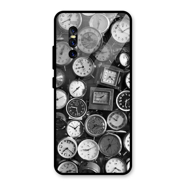 Monochrome Collection Glass Back Case for Vivo V15 Pro