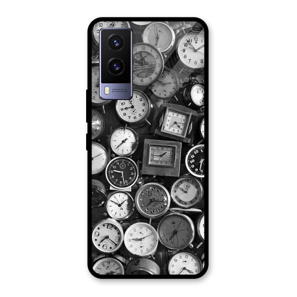 Monochrome Collection Glass Back Case for Vivo V21e 5G