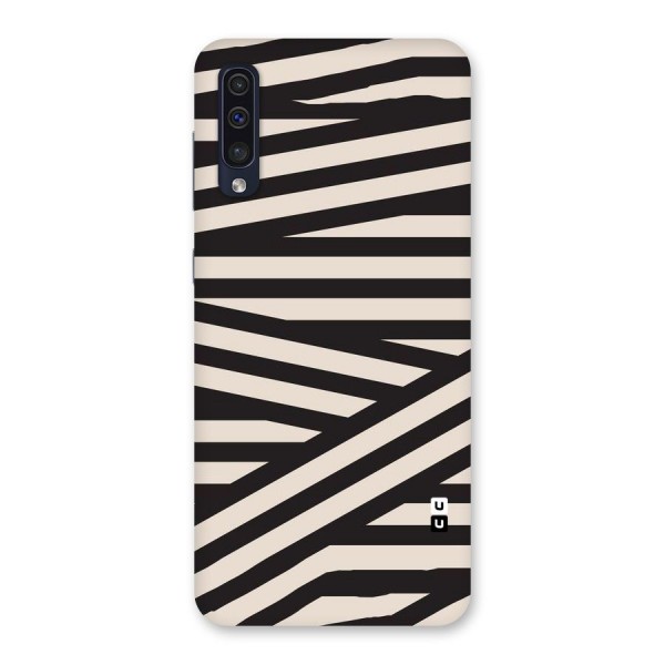 Monochrome Lines Back Case for Galaxy A50