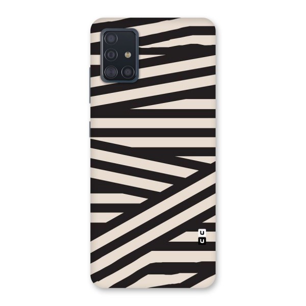 Monochrome Lines Back Case for Galaxy A51