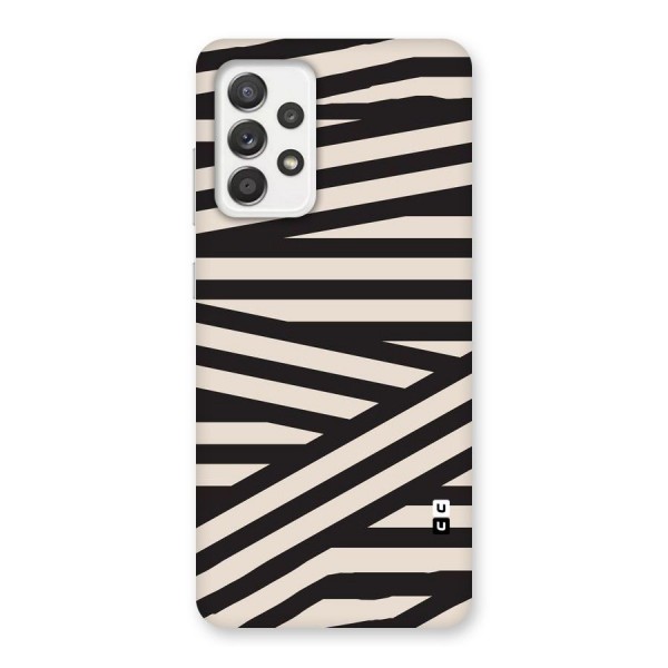 Monochrome Lines Back Case for Galaxy A52