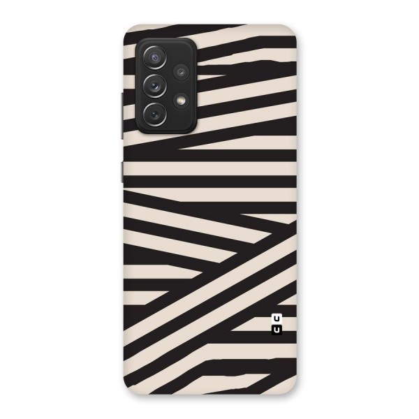 Monochrome Lines Back Case for Galaxy A72