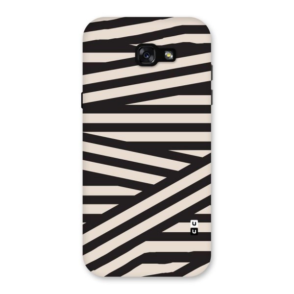 Monochrome Lines Back Case for Galaxy A7 (2017)