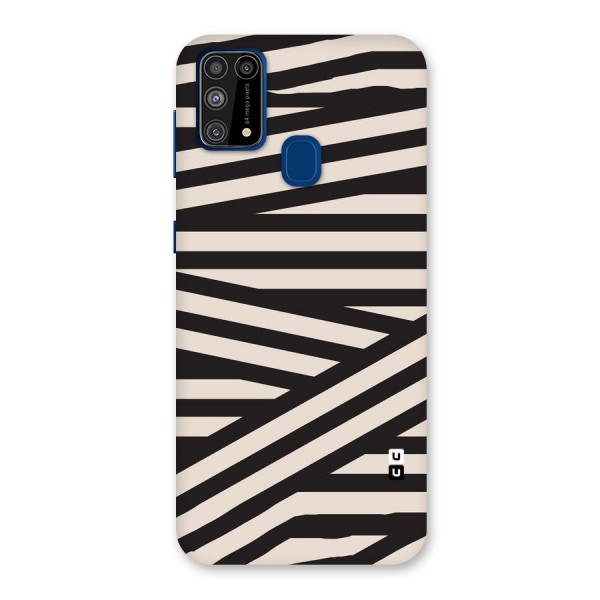 Monochrome Lines Back Case for Galaxy F41