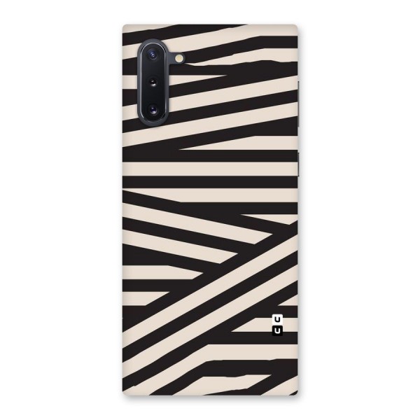 Monochrome Lines Back Case for Galaxy Note 10