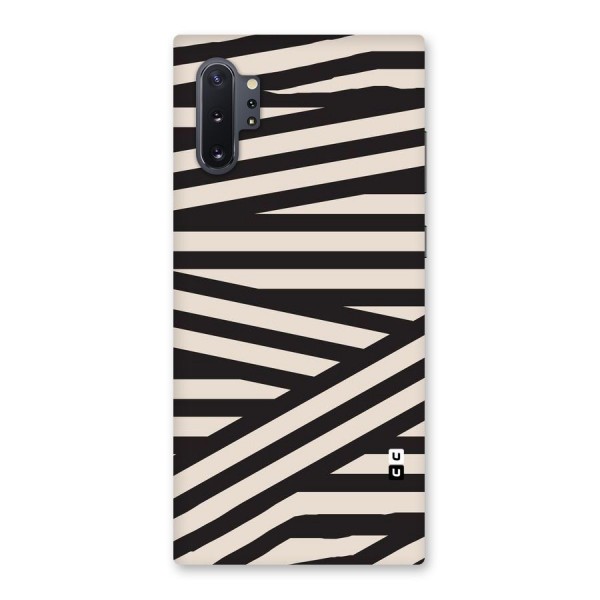 Monochrome Lines Back Case for Galaxy Note 10 Plus