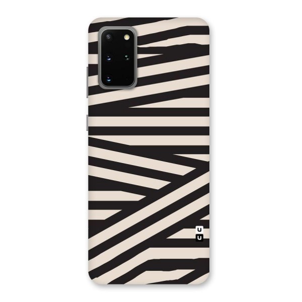 Monochrome Lines Back Case for Galaxy S20 Plus