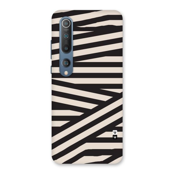 Monochrome Lines Back Case for Mi 10