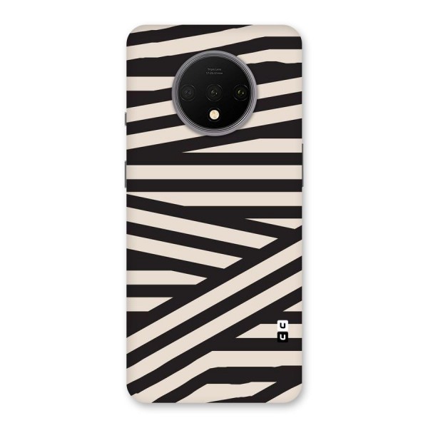 Monochrome Lines Back Case for OnePlus 7T