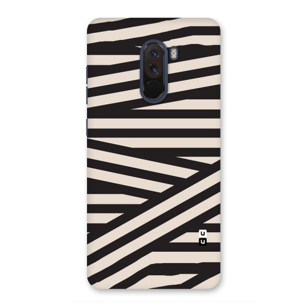 Monochrome Lines Back Case for Poco F1