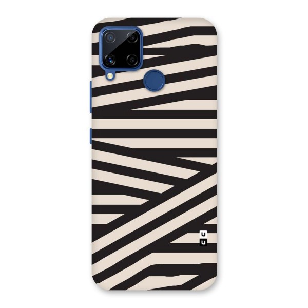 Monochrome Lines Back Case for Realme C12