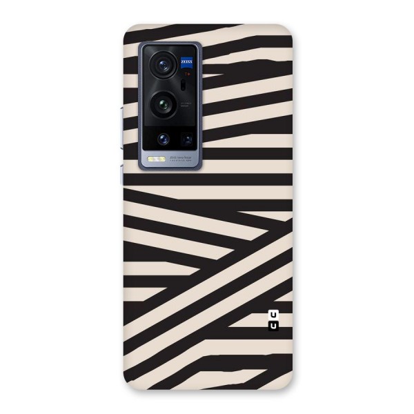 Monochrome Lines Back Case for Vivo X60 Pro Plus