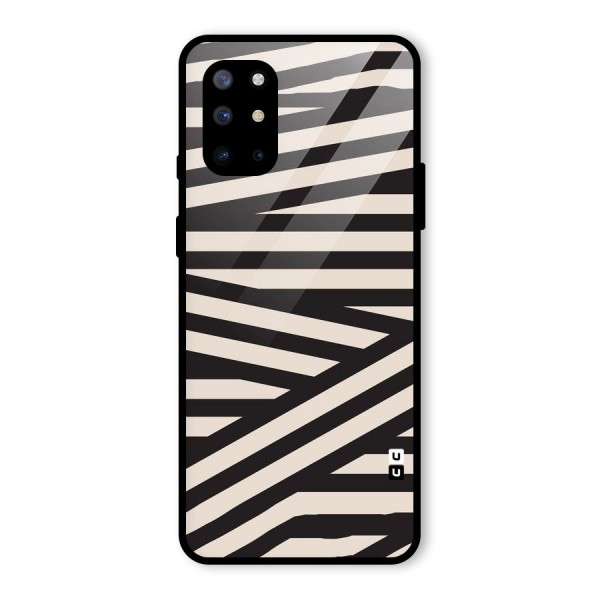 Monochrome Lines Glass Back Case for OnePlus 8T