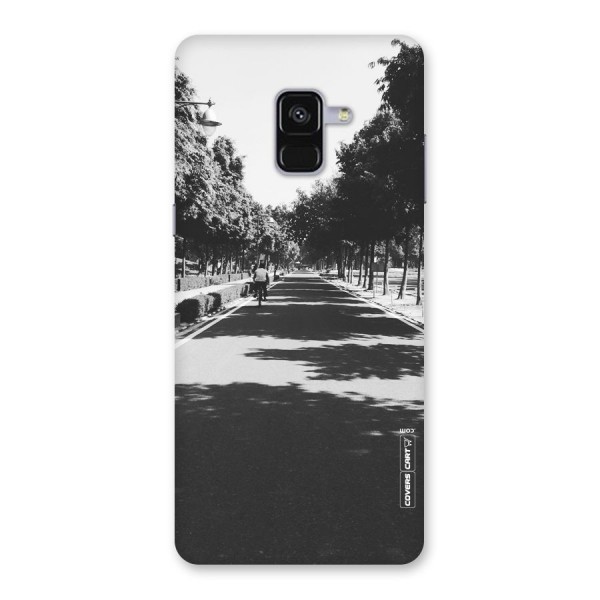 Monochrome Path Back Case for Galaxy A8 Plus