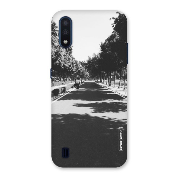 Monochrome Path Back Case for Galaxy M01