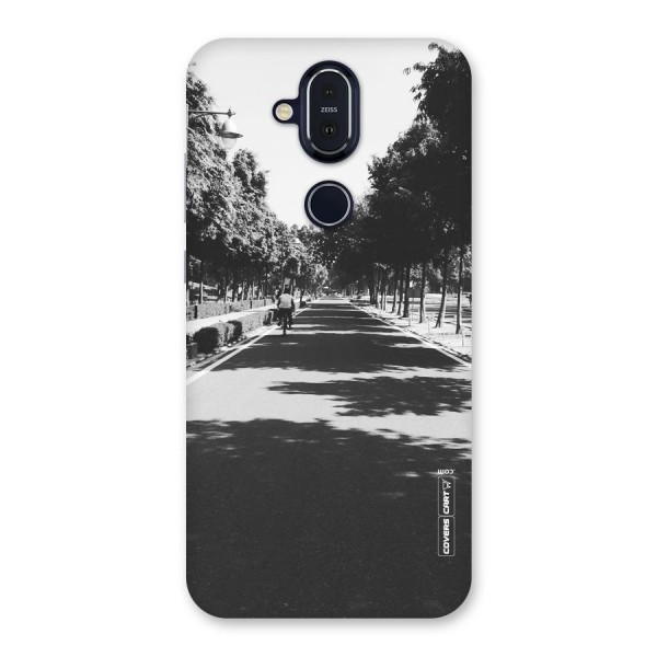 Monochrome Path Back Case for Nokia 8.1