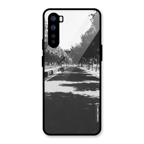 Monochrome Path Glass Back Case for OnePlus Nord