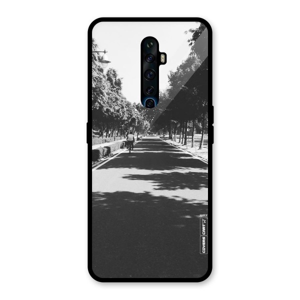 Monochrome Path Glass Back Case for Oppo Reno2 Z