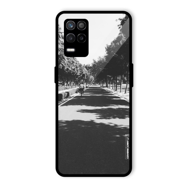 Monochrome Path Glass Back Case for Realme 9 5G