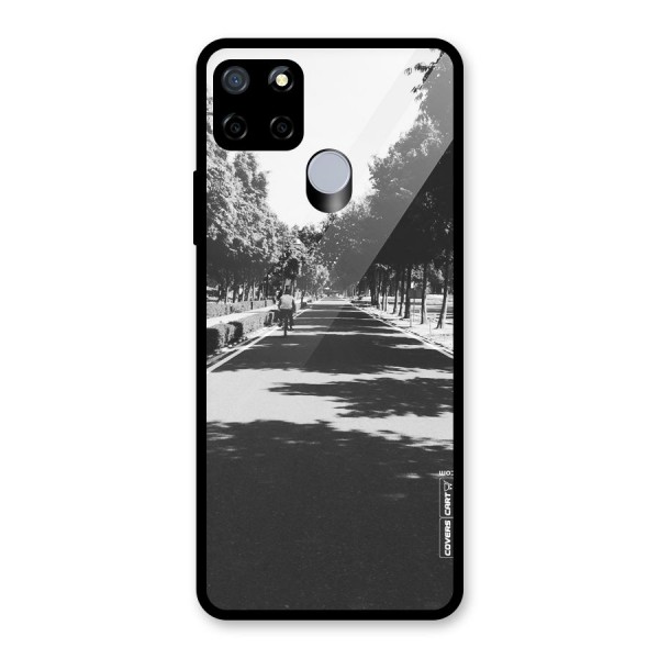 Monochrome Path Glass Back Case for Realme C12