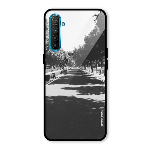 Monochrome Path Glass Back Case for Realme XT