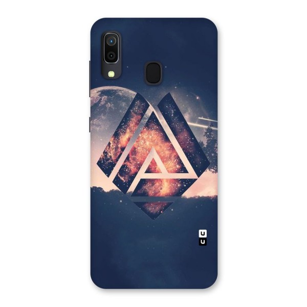 Moon Abstract Back Case for Galaxy A20