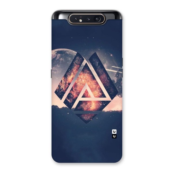 Moon Abstract Back Case for Galaxy A80