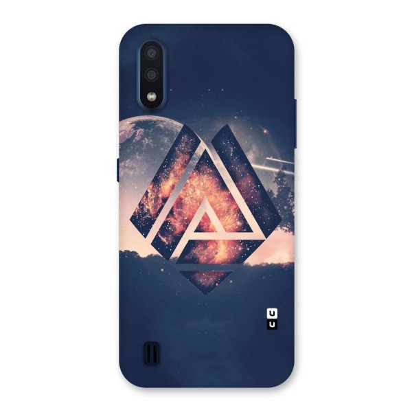 Moon Abstract Back Case for Galaxy M01