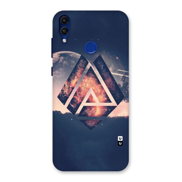 Moon Abstract Back Case for Honor 8C