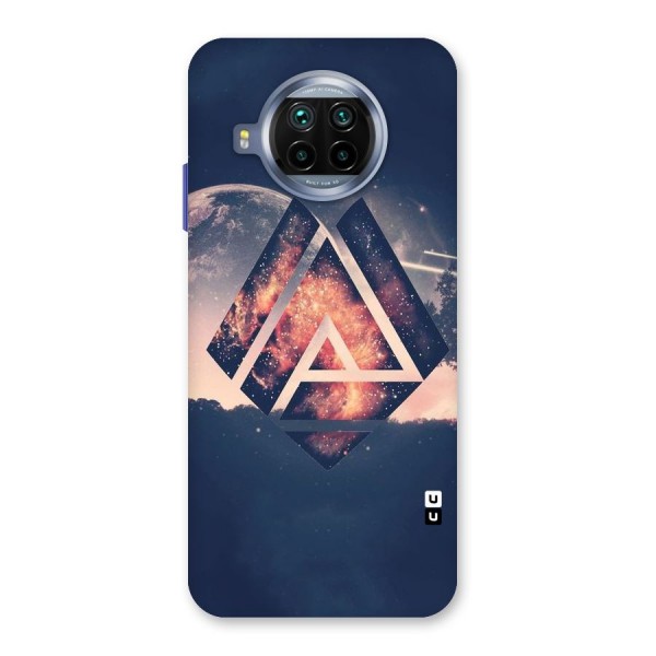 Moon Abstract Back Case for Mi 10i