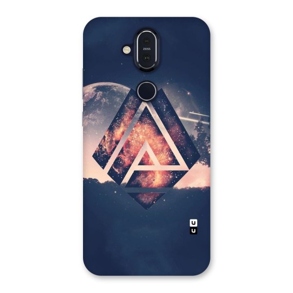 Moon Abstract Back Case for Nokia 8.1