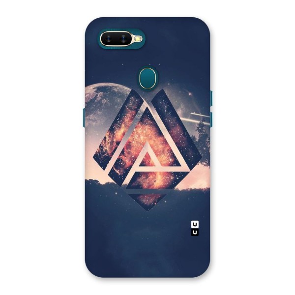 Moon Abstract Back Case for Oppo A12