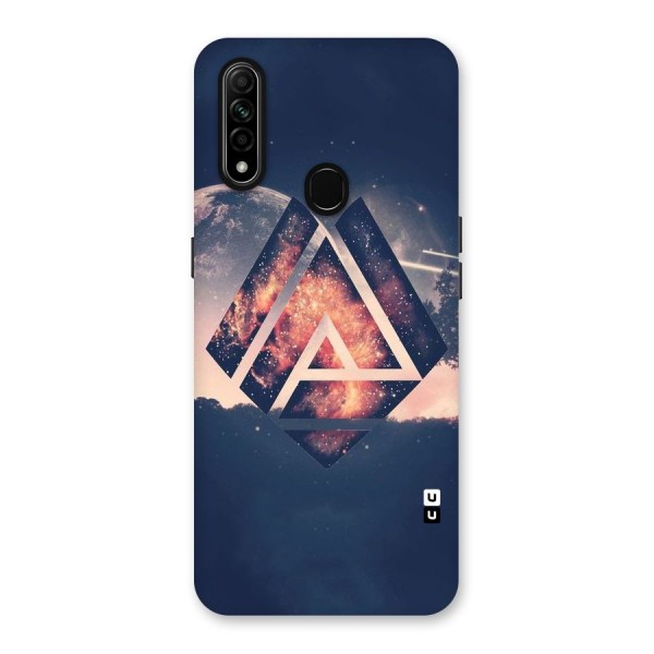 Moon Abstract Back Case for Oppo A31