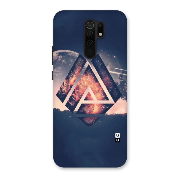 Moon Abstract Back Case for Poco M2