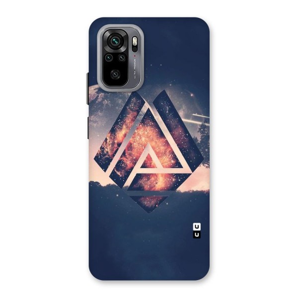 Moon Abstract Back Case for Redmi Note 10