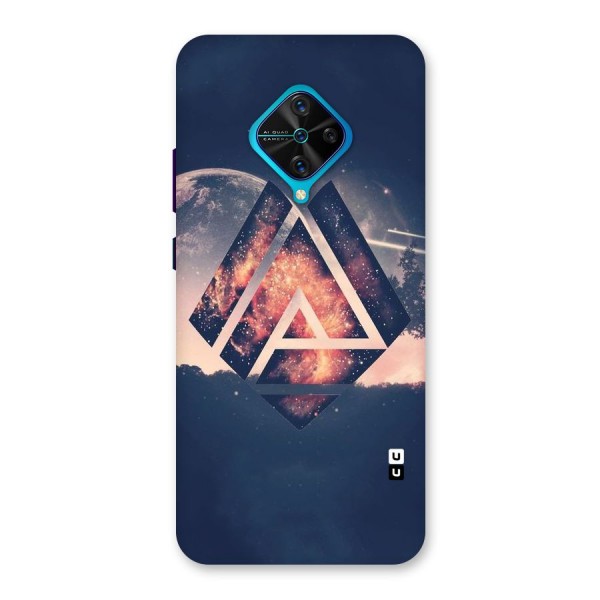 Moon Abstract Back Case for Vivo S1 Pro