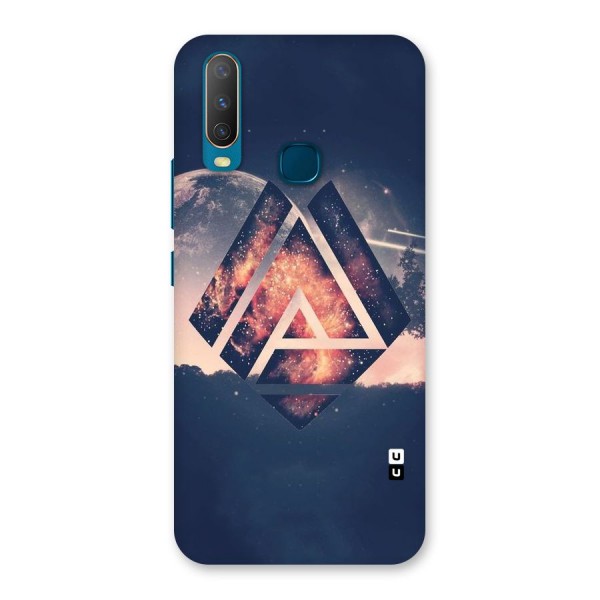 Moon Abstract Back Case for Vivo U10