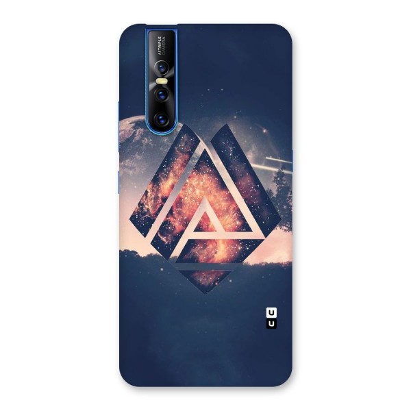 Moon Abstract Back Case for Vivo V15 Pro