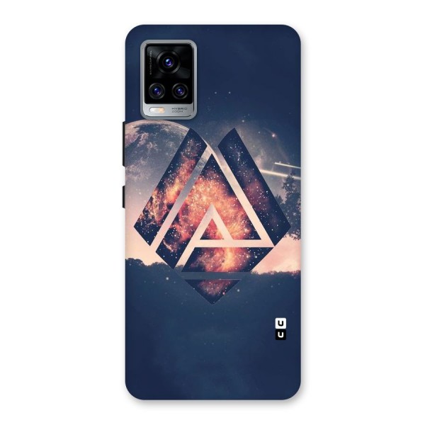 Moon Abstract Back Case for Vivo V20 Pro