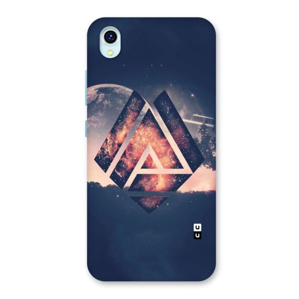 Moon Abstract Back Case for Vivo Y1s