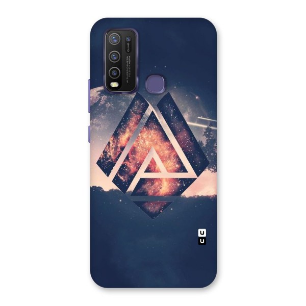 Moon Abstract Back Case for Vivo Y30