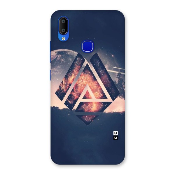 Moon Abstract Back Case for Vivo Y91